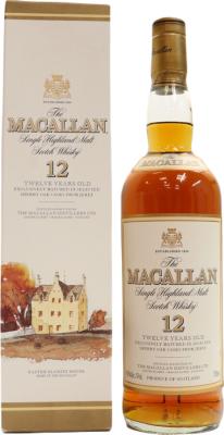 Macallan 12yo Sherry Oak Casks from Jerez 40% 750ml