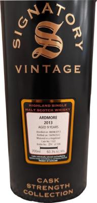 Ardmore 2013 SV Cask Strength Collection 60.3% 700ml