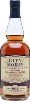 Glen Moray 1974 Distillery Manager's Choice 53.4% 700ml
