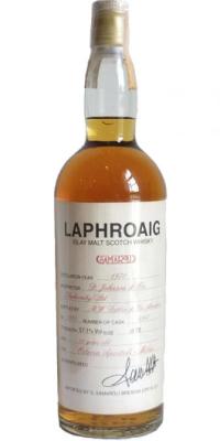 Laphroaig 1970 RWD #4367 57.1% 750ml