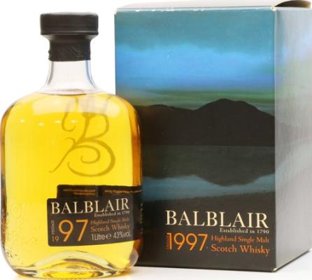 Balblair 1997 43% 1000ml