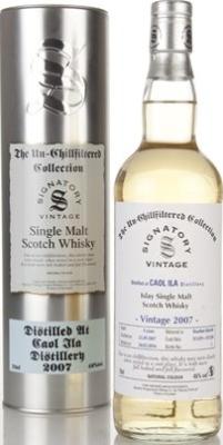 Caol Ila 2007 SV The Un-Chillfiltered Collection Bourbon Barrels 315329 + 315330 46% 700ml
