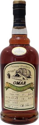 Nantou Omar Cask Strength Virgin Oak Virgin Oak 58% 700ml