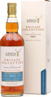 Balblair 1991 GM Private Collection 45% 700ml