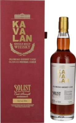 Kavalan Solist Oloroso Sherry Cask Oloroso Sherry 55.6% 700ml