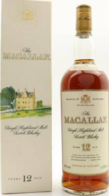 Macallan 12yo Sherry 43% 1000ml