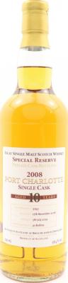 Port Charlotte 2008 Private Cask Bottling #3243 58.4% 700ml