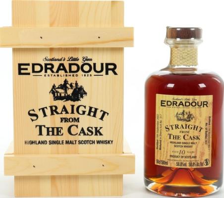 Edradour 2007 Straight From The Cask Sherry Cask Matured #317 58.8% 500ml