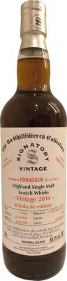 Edradour 2014 SV The Un-Chillfiltered Collection Cask Strength Whisky.de 60.3% 700ml