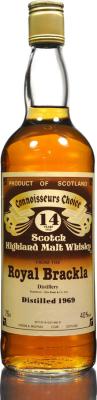 Royal Brackla 1969 GM Connoisseurs Choice 40% 750ml