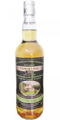 Tomintoul 1995 SV The Un-Chillfiltered Collection Sherry Butt Finish #2 World of Whisky by Waldhaus 46% 700ml