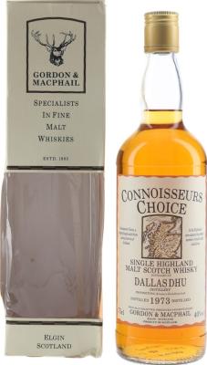 Dallas Dhu 1973 GM Connoisseurs Choice 40% 750ml