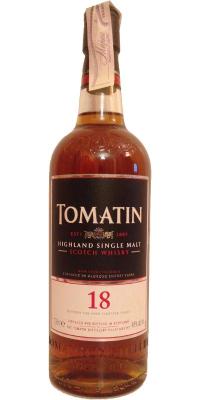 Tomatin 18yo Oloroso Sherry Casks Finish 46% 700ml