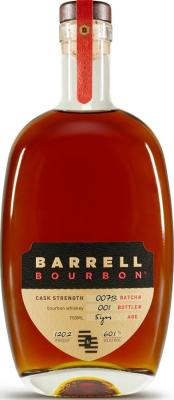 Barrell Bourbon 5yo Charred New American Oak Batch 007B 60.1% 750ml