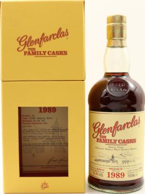 Glenfarclas 1989 The Family Casks Release IX Sherry Butt #12989 55.9% 700ml