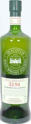 Ardbeg 1997 SMWS 33.94 Marshmallows on a coal shovel 2nd Fill Bourbon Barrel 55.1% 700ml