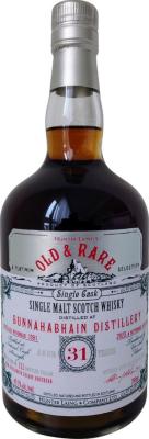 Bunnahabhain 1991 HL Old and Rare A Platinum Selection Oloroso Sherry 45.5% 700ml