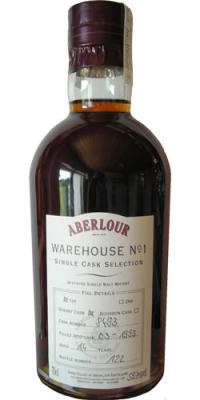 Aberlour 1993 Warehouse #1 Single Cask Selection First Fill Sherry #8493 59.7% 700ml