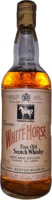 White Horse Fine Old Scotch Whisky Portugese Import Lisboa 40% 750ml