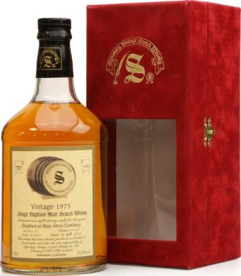 Blair Athol 1975 SV Vintage Collection Dumpy Refill Sherry Cask #6373 53.9% 700ml