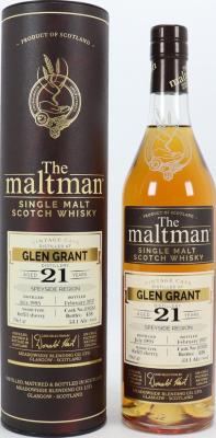 Glen Grant 1995 MBl The Maltman Refill Sherry Butt #109385 53.1% 700ml