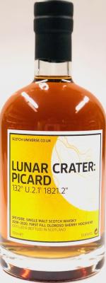 Scotch Universe Lunar Crater: Picard 132 U.2.1 1821.2 51.6% 700ml