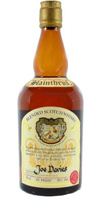 Slaintheva 12yo Blended Scotch Whisky Joe Davies 40% 750ml