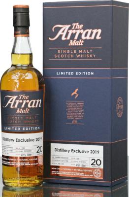 Arran 1998 Distillery Exclusive 2019 Sherry Hogshead #1394 47.5% 700ml