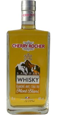 Cherry-Rocher 5yo Whisky elabore avec l'eau du Mont Blanc Oak Cask 40% 700ml