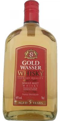 Gold Wasser 5yo 40% 700ml