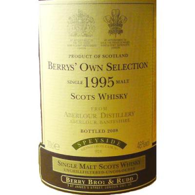 Aberlour 1995 BR Berrys Own Selection 924 46% 700ml