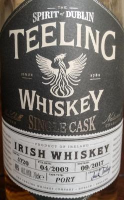 Teeling 2003 Port Cask #4720 46% 700ml