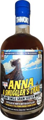 North British 13yo BNSp The WhiskyHeroes Anna A Smuggler's Trail Heiners Duty-Free Shop Helgoland 60.6% 700ml