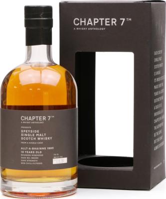 Allt-A-Bhainne 1995 Ch7 A Whisky Anthology Bourbon Hogshead #166300 59.2% 700ml