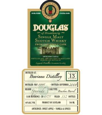 Benrinnes 1995 DoD Bourbon Barrel LD 4575 46% 700ml