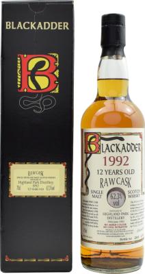 Highland Park 1992 BA Raw Cask 12yo #20388 62.3% 700ml