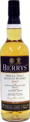 Bowmore 1987 BR Berrys #2819 45.1% 700ml