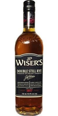 J.P. Wiser's Double Still Rye 43.4% 750ml
