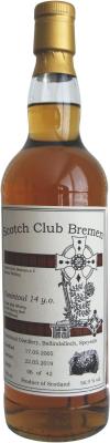 Tomintoul 2005 UD Sherry Cask Scotch-Club Bremen e. V 56.9% 700ml