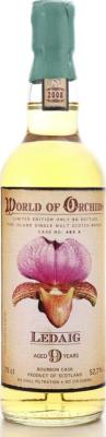 Ledaig 2008 JW World of Orchids Bourbon Cask 489 A Hauptstross 100 52.7% 700ml