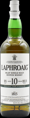 Laphroaig Cask Strength Batch #015 Ex-Bourbon Barrels 56.5% 750ml