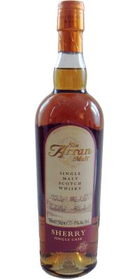 Arran 1997 Sherry Single Cask #957 55.8% 700ml