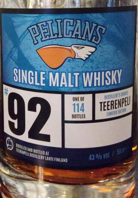 Teerenpeli Pelicans Distiller's Choice Limited Edition 43% 500ml