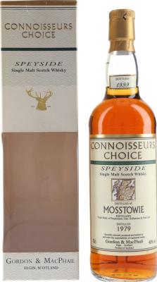 Mosstowie 1979 GM Connoisseurs Choice 40% 700ml