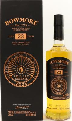 Bowmore 1996 First Fill Bourbon Feis Ile 2021 50.8% 700ml