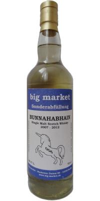 Bunnahabhain 2007 BM Sonderabfullung Nr. 006 60.7% 700ml