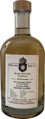 Kilchoman 2009 WCR Bourbon & Oloroso Sherry Whisky-Club Royal 46% 700ml