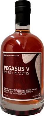Scotch Universe Pegasus V P.7.1 1972.5 TS 1st Fill Port Wine Barrique 85% 700ml