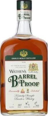 Wathen's Barrel Proof Personally Selected #57 Liqour Barn Louisville KY 63.02% 750ml