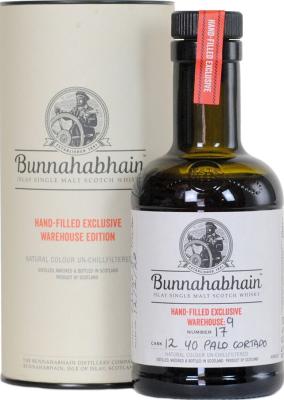 Bunnahabhain 12yo Palo Cortado Sherry 55.6% 200ml